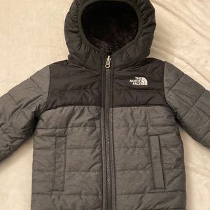 Boys Reversible The North Face coat, size 4